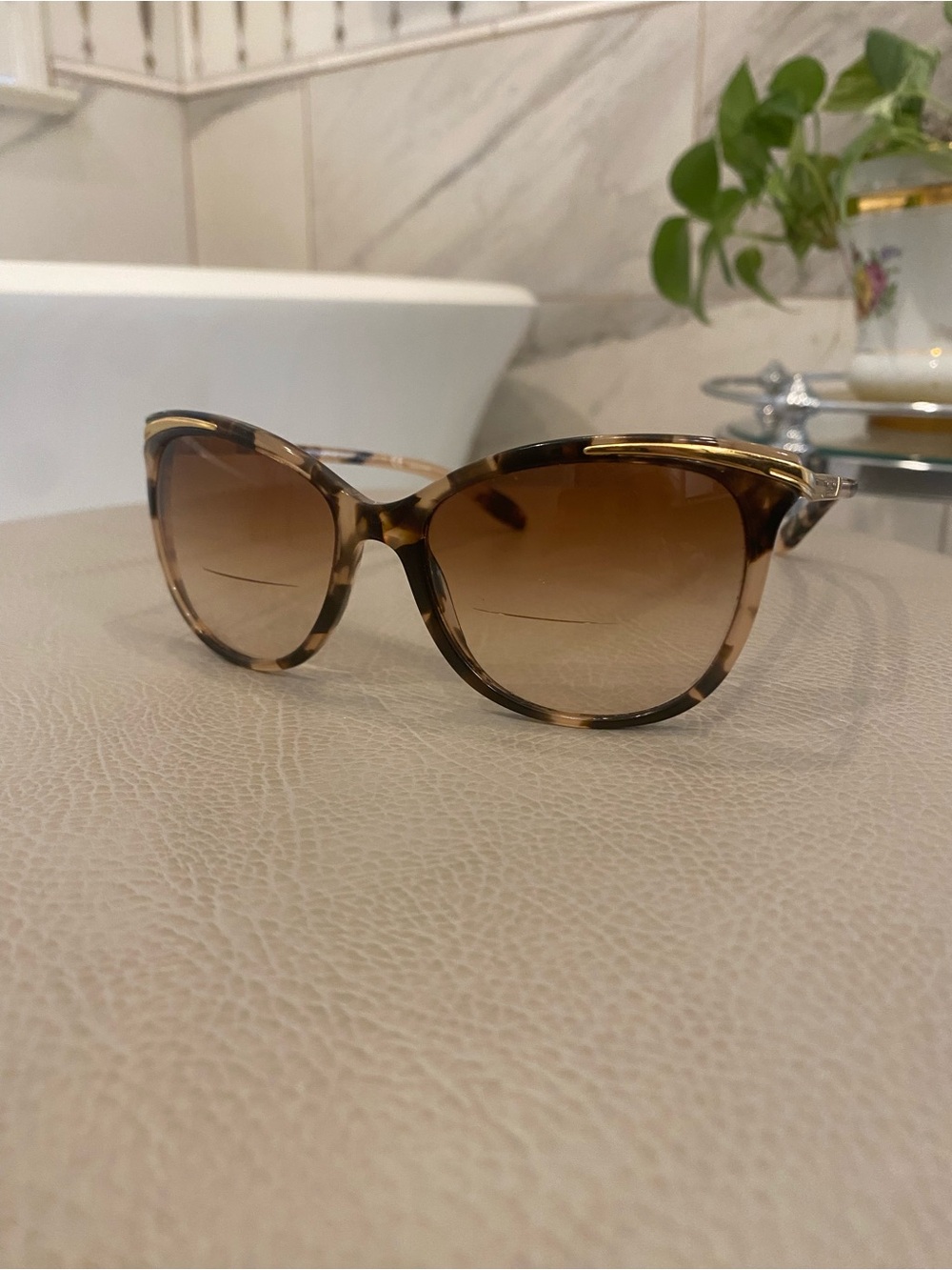 Ralph Lauren Sunglasses/Readers Cat Eye RA5203 Tortoise and Gold Bifocal